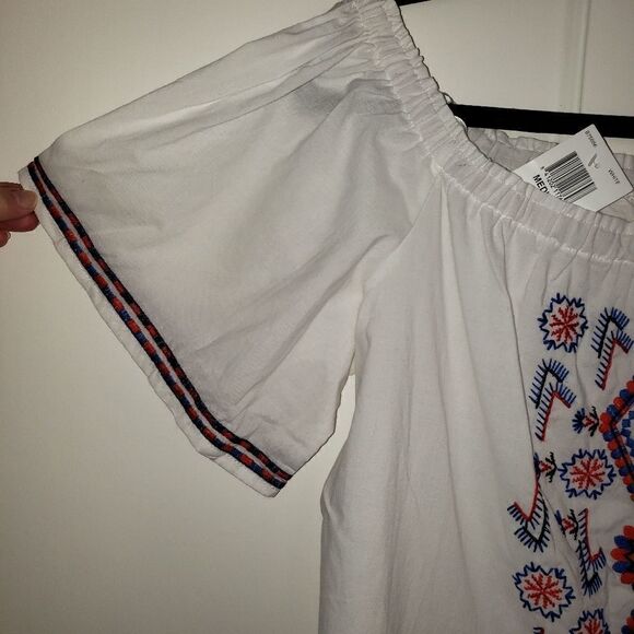 Beltaine Cotton Embroidered Blouse - Picture 6 of 7